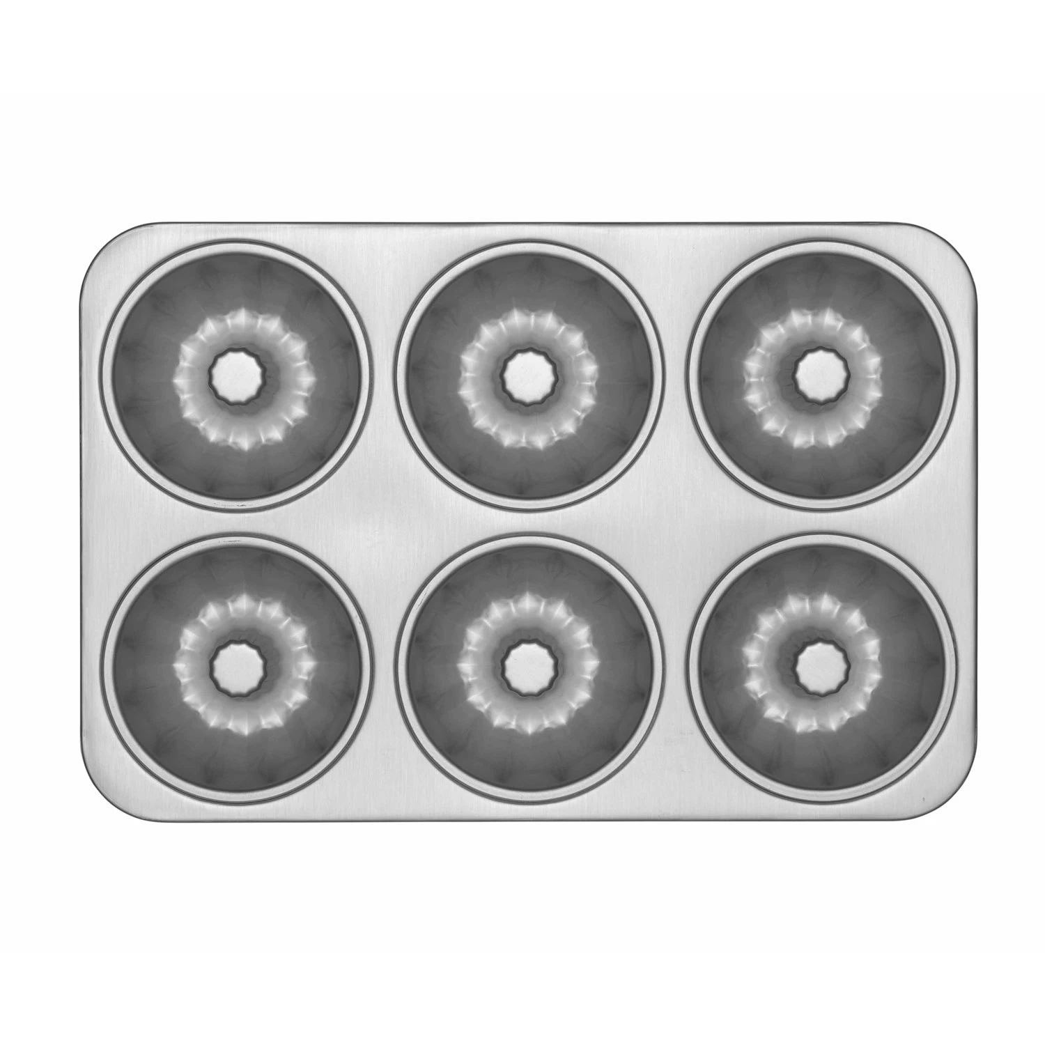 Heirol Bageform Anodiseret Aluminium 6 Portioner 3 Heirol Bageform Anodiseret Aluminium 6 Portioner - Billede 3