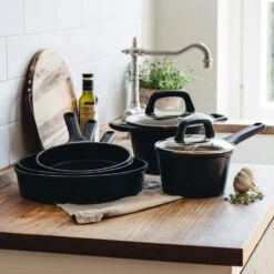 Heirol Groove Kasserolle Med Glaslåg 16 Cm -Køkkenudstyr Butik heirol groove kasserolle med glaslag 16 cm 3