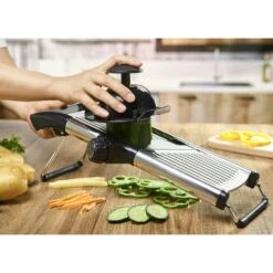 Heirol Slice And Dice Mandolinjern Justérbart -Køkkenudstyr Butik heirol slice and dice mandolinjern justerbart 2