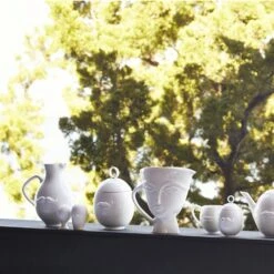 Jonathan Adler Mr. & Mrs. Muse Salt & Peberstrøer, Hvid 7 Jonathan Adler Mr. & Mrs. Muse Salt & Peberstrøer, Hvid -Køkkenudstyr Butik jonathan adler mr mrs muse salt peberstrer hvid 3