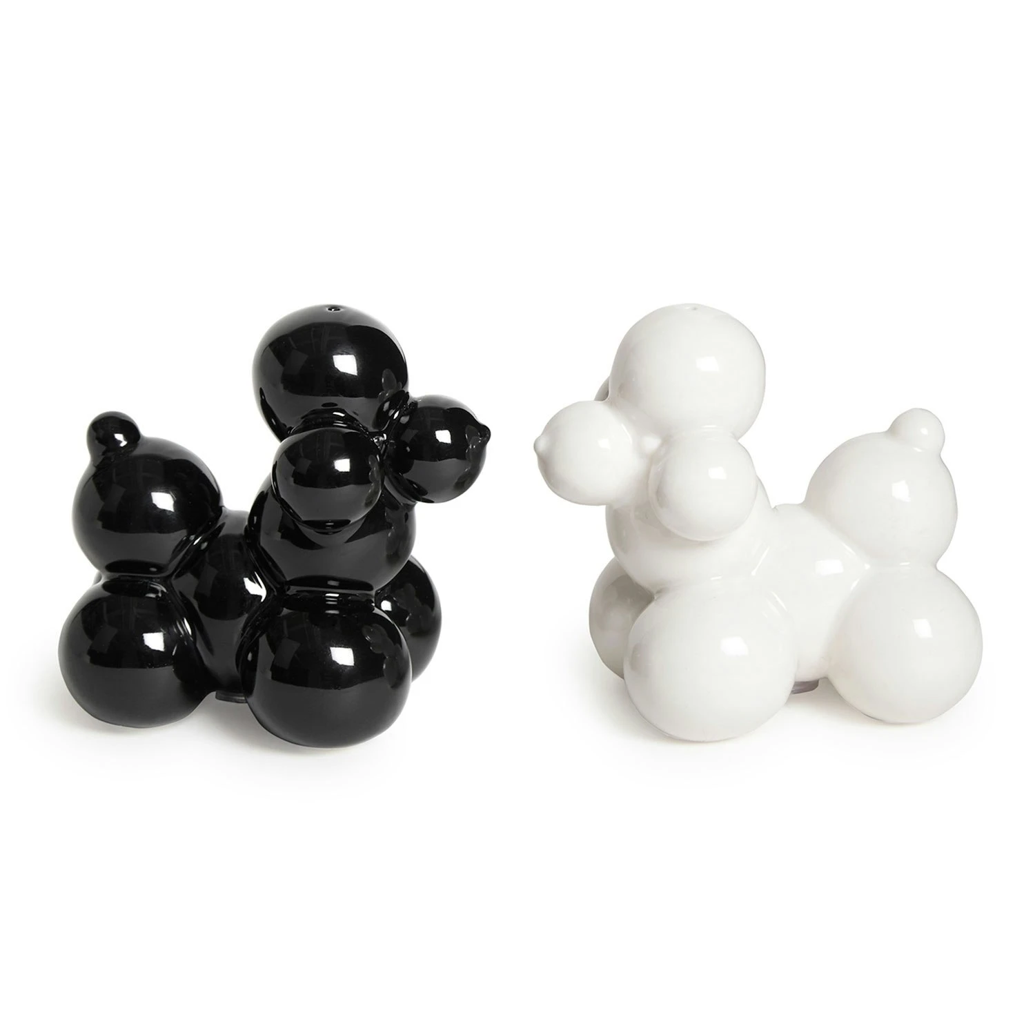 Jonathan Adler Poodle Salt Og Peber Strøer, Sort/Hvid 2 Jonathan Adler Poodle Salt Og Peber Strøer, Sort/Hvid - Billede 2