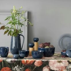 Kähler Hammershøi Kryddekværn Large, Hvid -Køkkenudstyr Butik kahler hammershi kryddekvrn large indigo 4 1