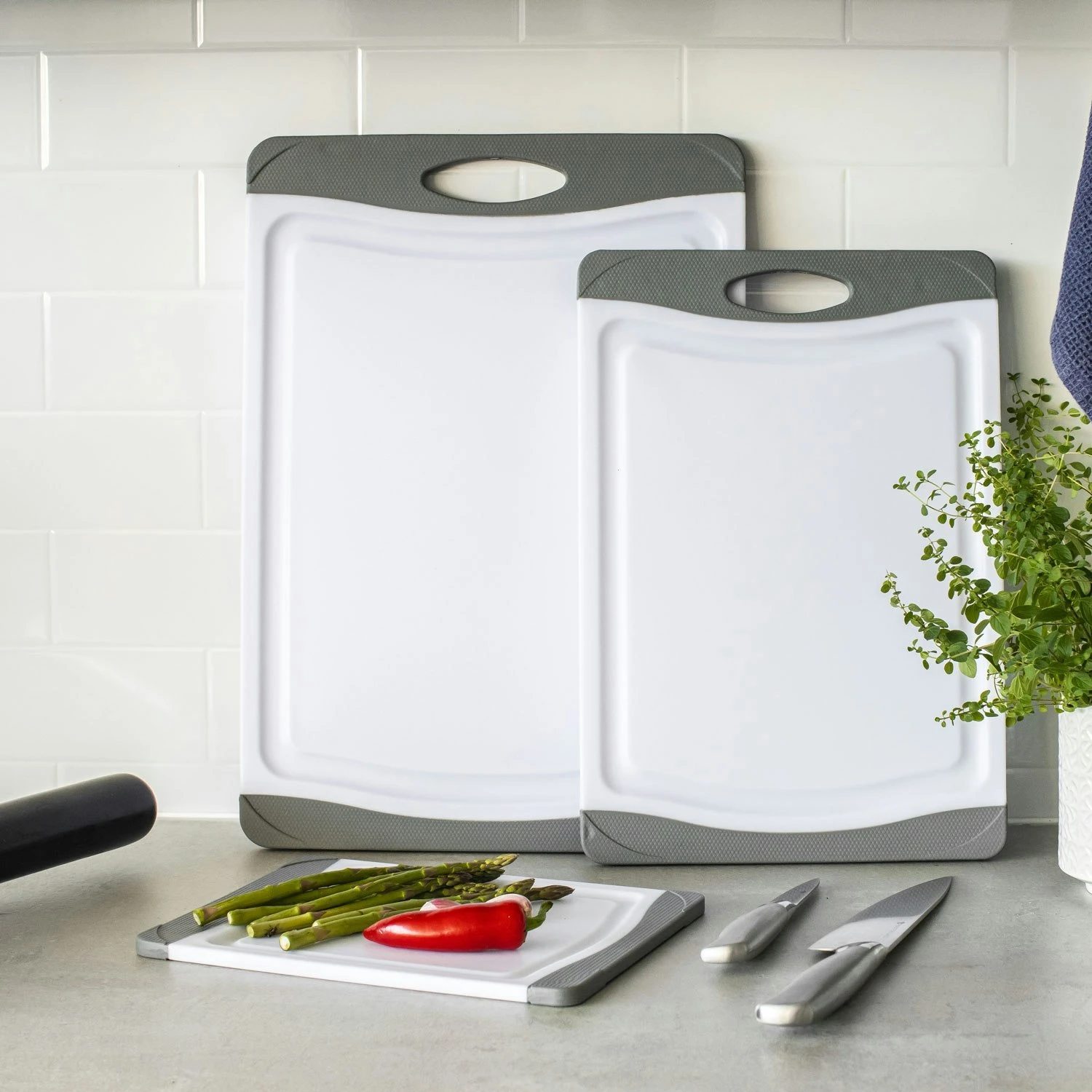 Kitchen Craft MasterClass Antibakterielt Skærebræt, 20,3x25,4 Cm 6 Kitchen Craft MasterClass Antibakterielt Skærebræt, 20,3x25,4 Cm - Billede 6