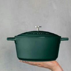 Kitchen Craft MasterClass Kasserolle Hunter Green, 4 L -Køkkenudstyr Butik kitchen craft masterclass kasserolle hunter green 10