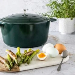 Kitchen Craft MasterClass Kasserolle Hunter Green, 5 L 8 Kitchen Craft MasterClass Kasserolle Hunter Green, 5 L -Køkkenudstyr Butik kitchen craft masterclass kasserolle hunter green 13