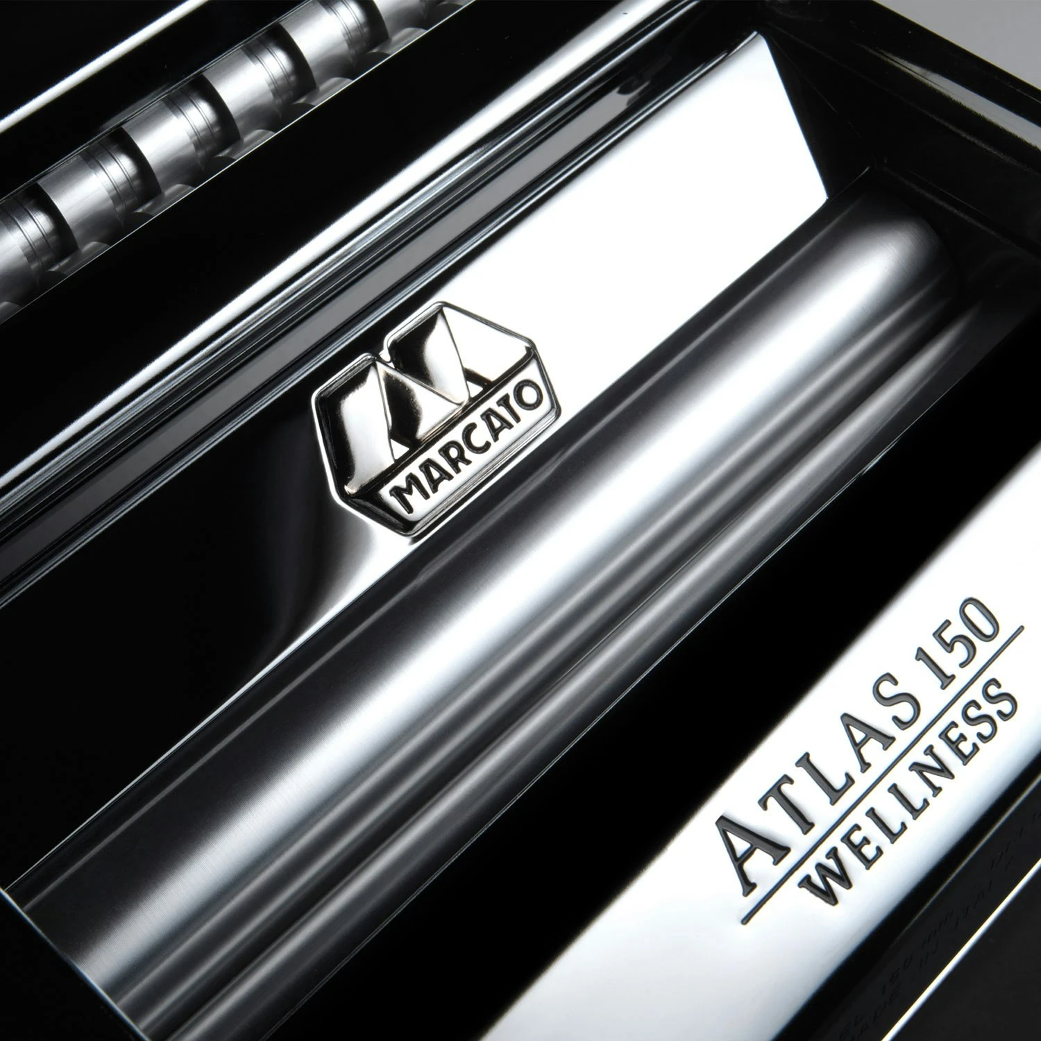 Marcato Atlas 150 Pastamaskine, Rød 3 Marcato Atlas 150 Pastamaskine, Rød - Billede 3