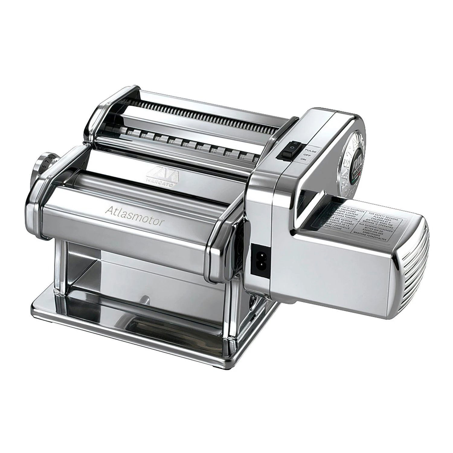 Marcato Atlasmotor 220V Pastamaskine, Rustfri 1 Marcato Atlasmotor 220V Pastamaskine, Rustfri
