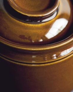 Nicolas Vahé Barn Salatskål, Mocha -Køkkenudstyr Butik nicolas vahe salt jar barn mocha 3