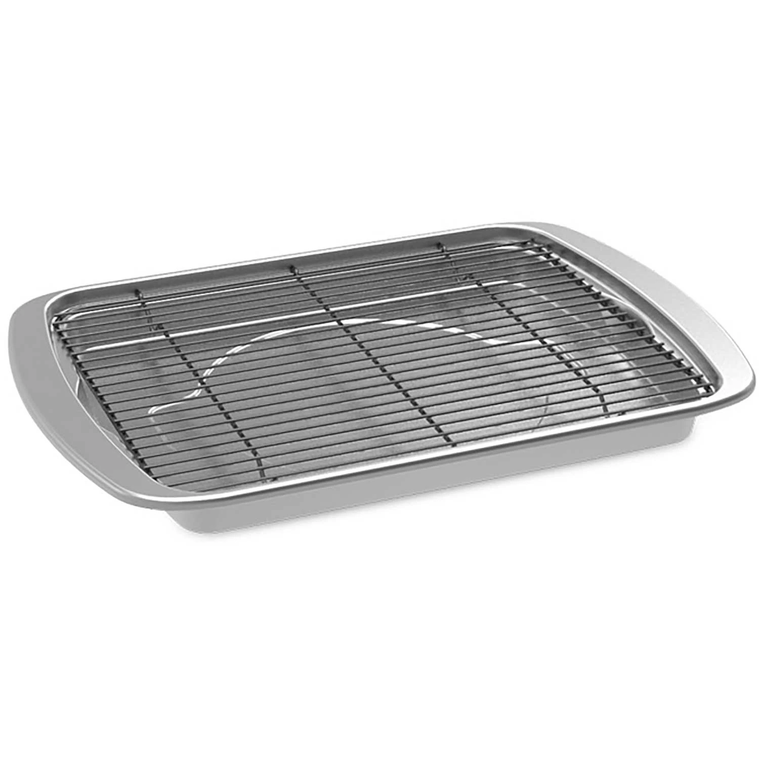 Nordic Ware Oven Crisp Bageplade Med Gitter 1 Nordic Ware Oven Crisp Bageplade Med Gitter