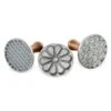Nordic Ware All Season Kagestempel, Sæt 3 Dele