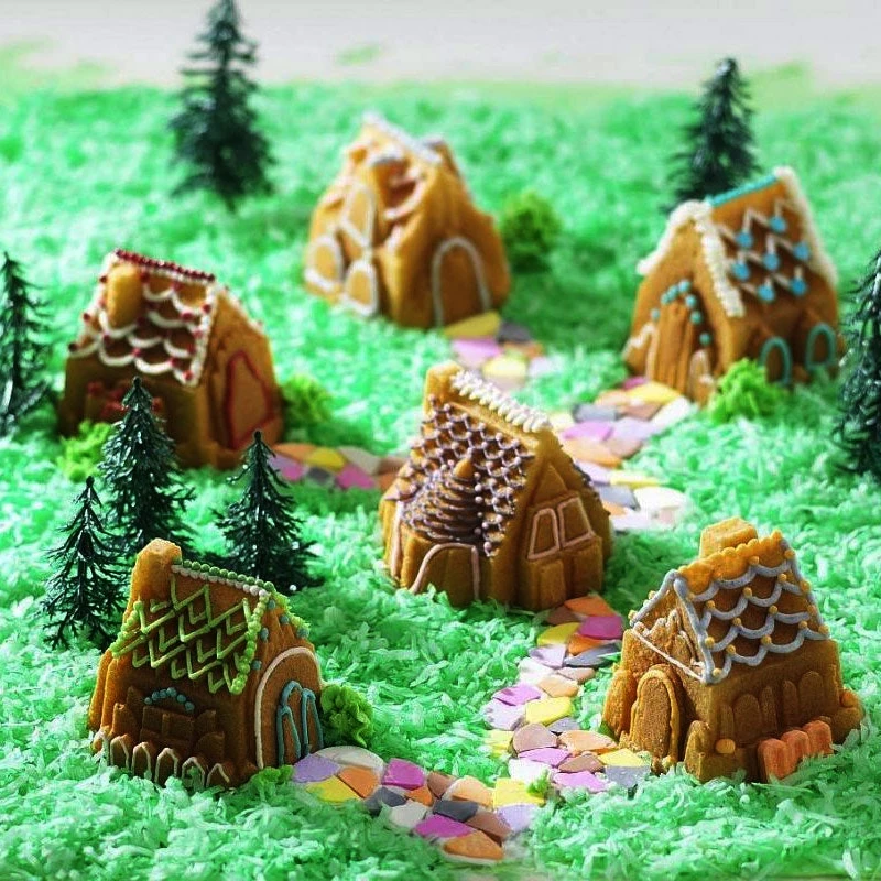 Nordic Ware Cozy Village Bageform 3 Nordic Ware Cozy Village Bageform - Billede 3