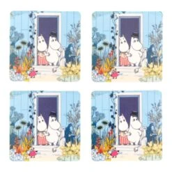 Moomin Doorstep Bordskåner 4-pack
