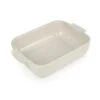 Peugeot Appolia Rectangular Ceramic Ovenware 25 Cm, Ecru