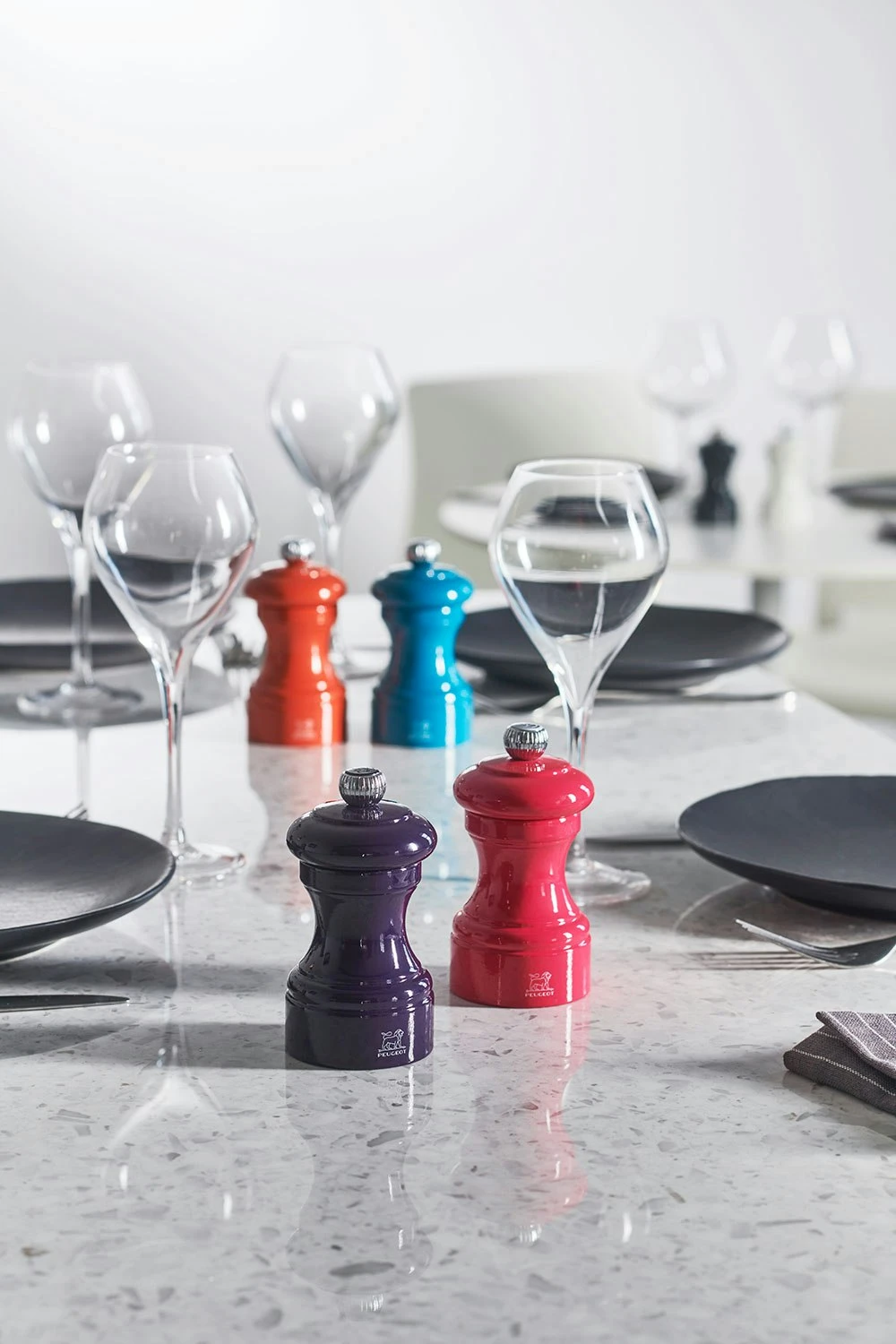 Peugeot Bistro Saltkværn 10 Cm, Taupe Grey 4 Peugeot Bistro Saltkværn 10 Cm, Taupe Grey - Billede 4