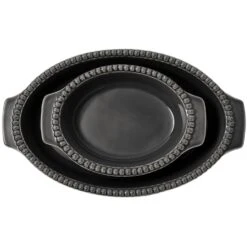 DARIA Ovnfast Fad 26 Cm, Clean Grey -Køkkenudstyr Butik potteryjo daria ovnfast fad 26 cm 3