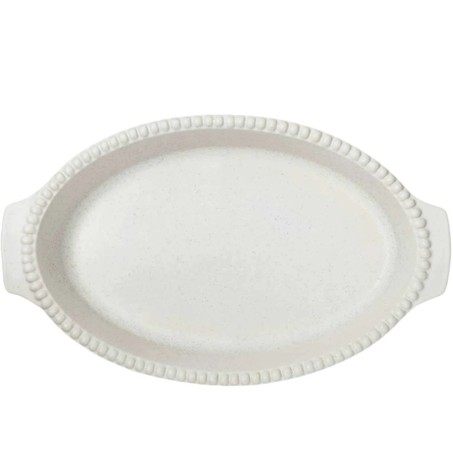 DARIA Ovnfast Fad 35 Cm, Cotton White 2 DARIA Ovnfast Fad 35 Cm, Cotton White - Billede 2