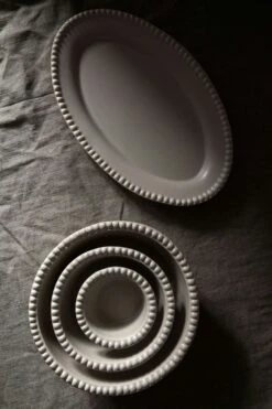 Daria Skål 18 Cm, Cotton White -Køkkenudstyr Butik potteryjo daria skal 18 cm 26