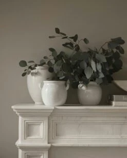 Rörstrand Höganäs Krus 1 L, Hvidt -Køkkenudstyr Butik rorstrand hoganas ceramics krus sand 1l 9