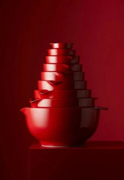 Rosti Margrethe Dørslag 4 L, Rødt -Køkkenudstyr Butik rosti colander t t margrethe 4 liters oliver 16