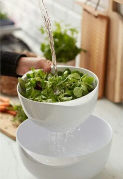 Rosti Margrethe Dørslag 4 L, Hvidt 5 Rosti Margrethe Dørslag 4 L, Hvidt -Køkkenudstyr Butik rosti colander t t margrethe 4 liters oliver 19