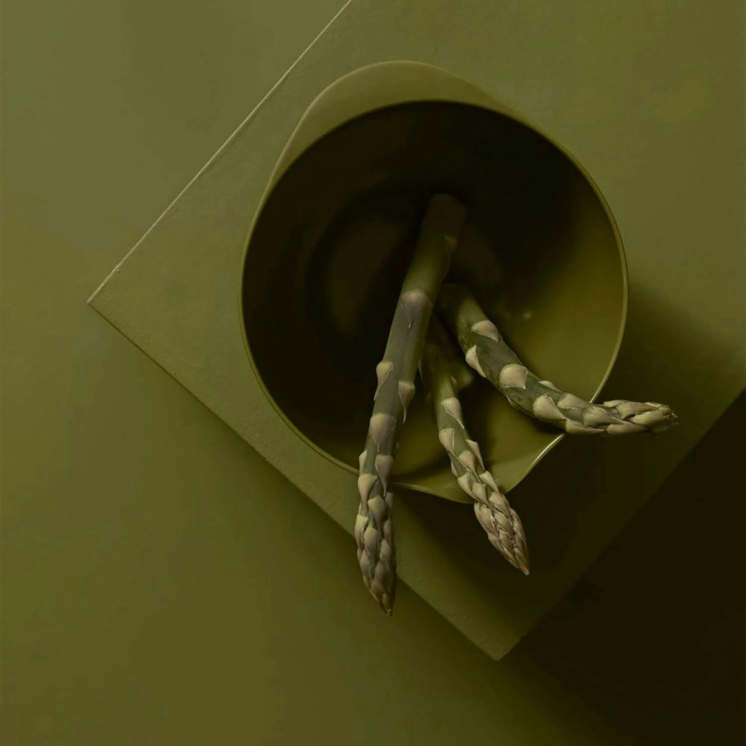 Rosti Margretheskål 2+3L Med Låg, Olivengrøn 5 Rosti Margretheskål 2+3L Med Låg, Olivengrøn - Billede 5