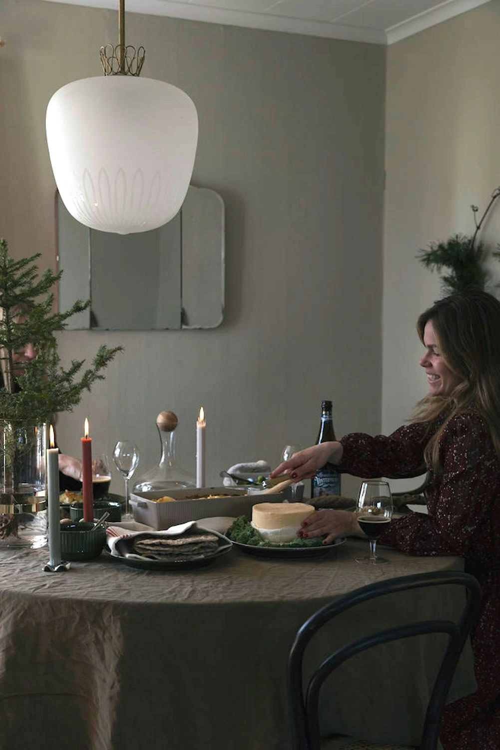 Sagaform Flora Ovnfast Fad Beige M, 23x36 Cm 5 Sagaform Flora Ovnfast Fad Beige M, 23x36 Cm - Billede 5