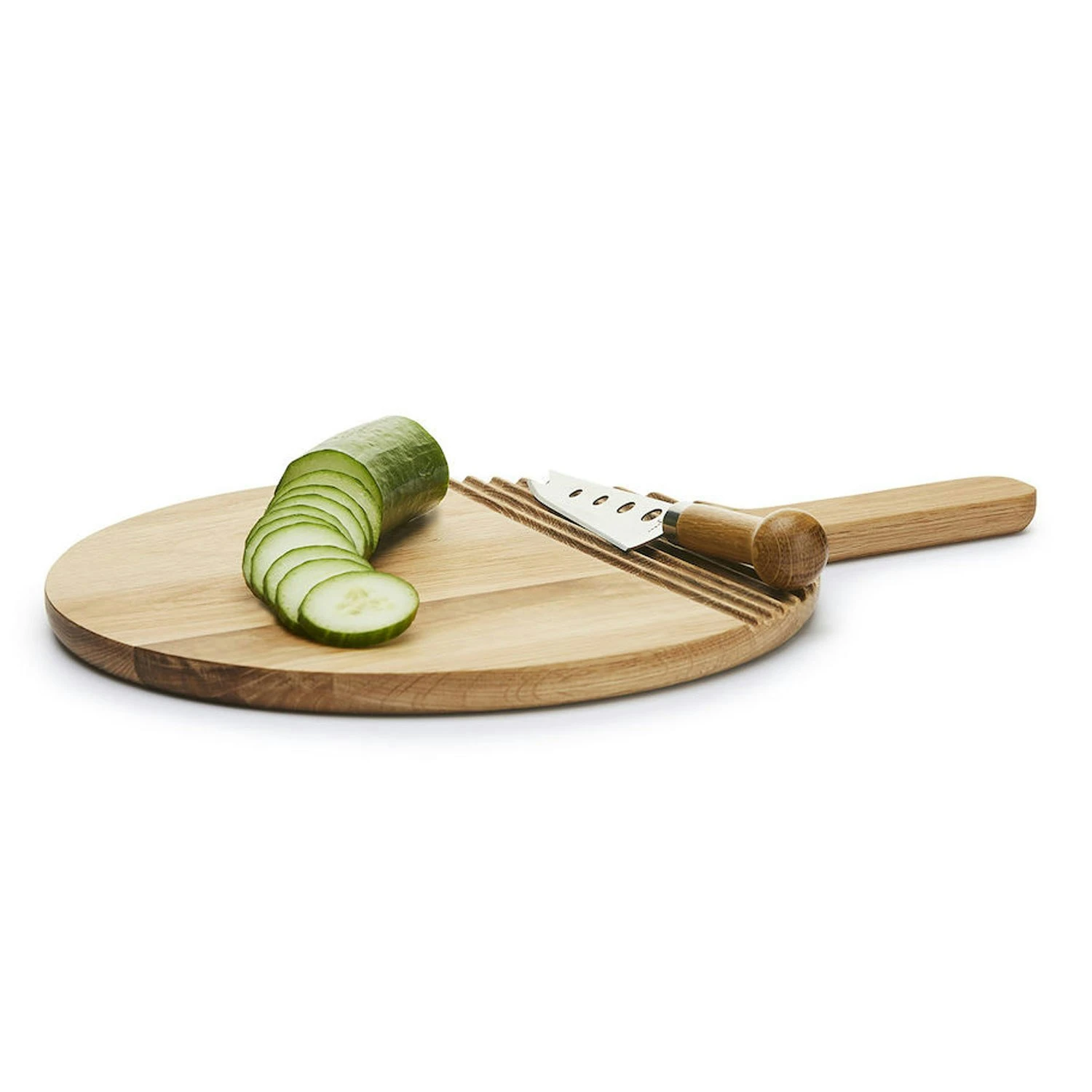 Sagaform Nature Round Cutting Board, Oak 2 Sagaform Nature Round Cutting Board, Oak - Billede 2