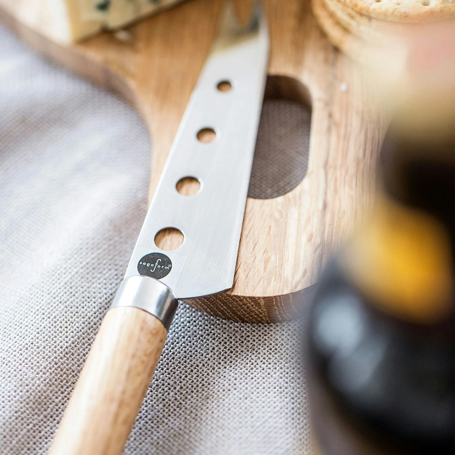 Sagaform Oval Oak Ostekniv 2 Sagaform Oval Oak Ostekniv - Billede 2