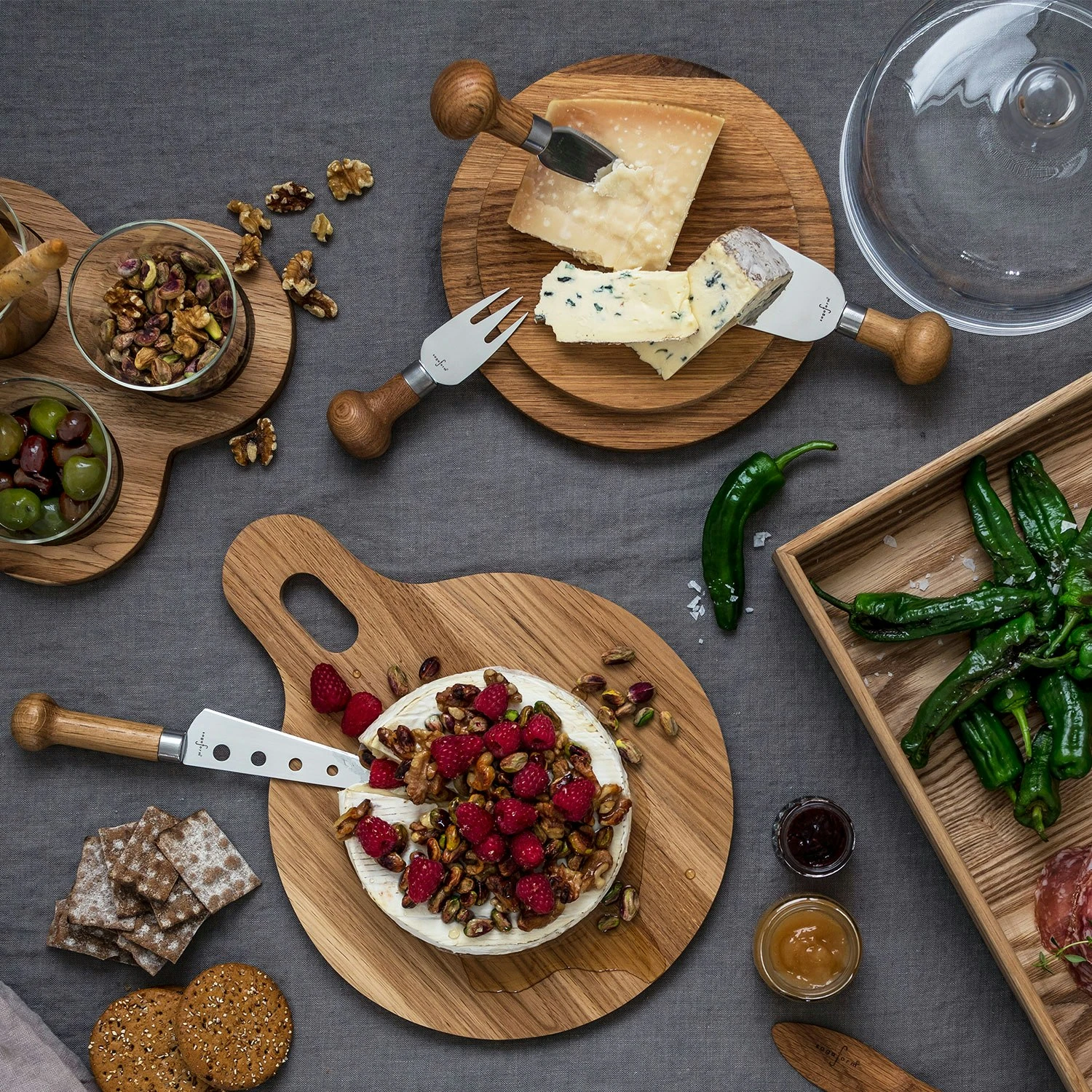 Sagaform Oval Oak Ostekniv 3 Sagaform Oval Oak Ostekniv - Billede 3