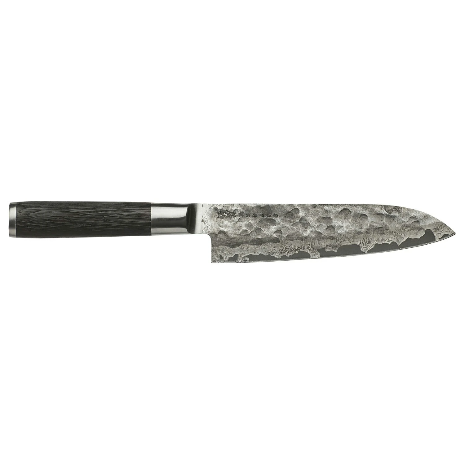 Satake Kuro Santoku 18cm, Stål 1 Satake Kuro Santoku 18cm, Stål