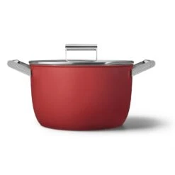 Smeg Kasserolle Rød,  26 Cm