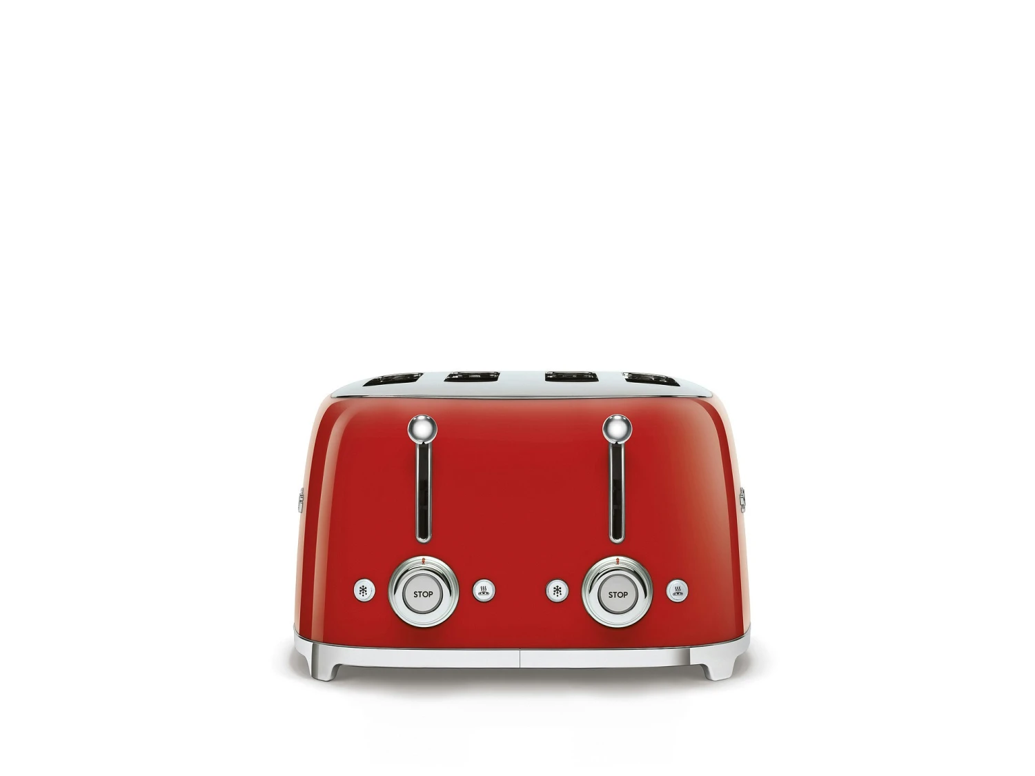 Smeg Retro Toaster 4 Slices, Red 2 Smeg Retro Toaster 4 Slices, Red - Billede 2