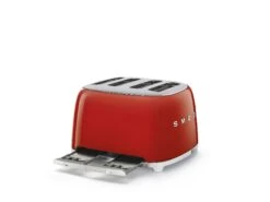 Smeg Retro Toaster 4 Slices, Red 8 Smeg Retro Toaster 4 Slices, Red -Køkkenudstyr Butik smeg retro toaster 4 slices 12