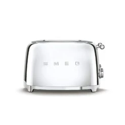 Smeg Retro Toaster 4 Slices, Chrome