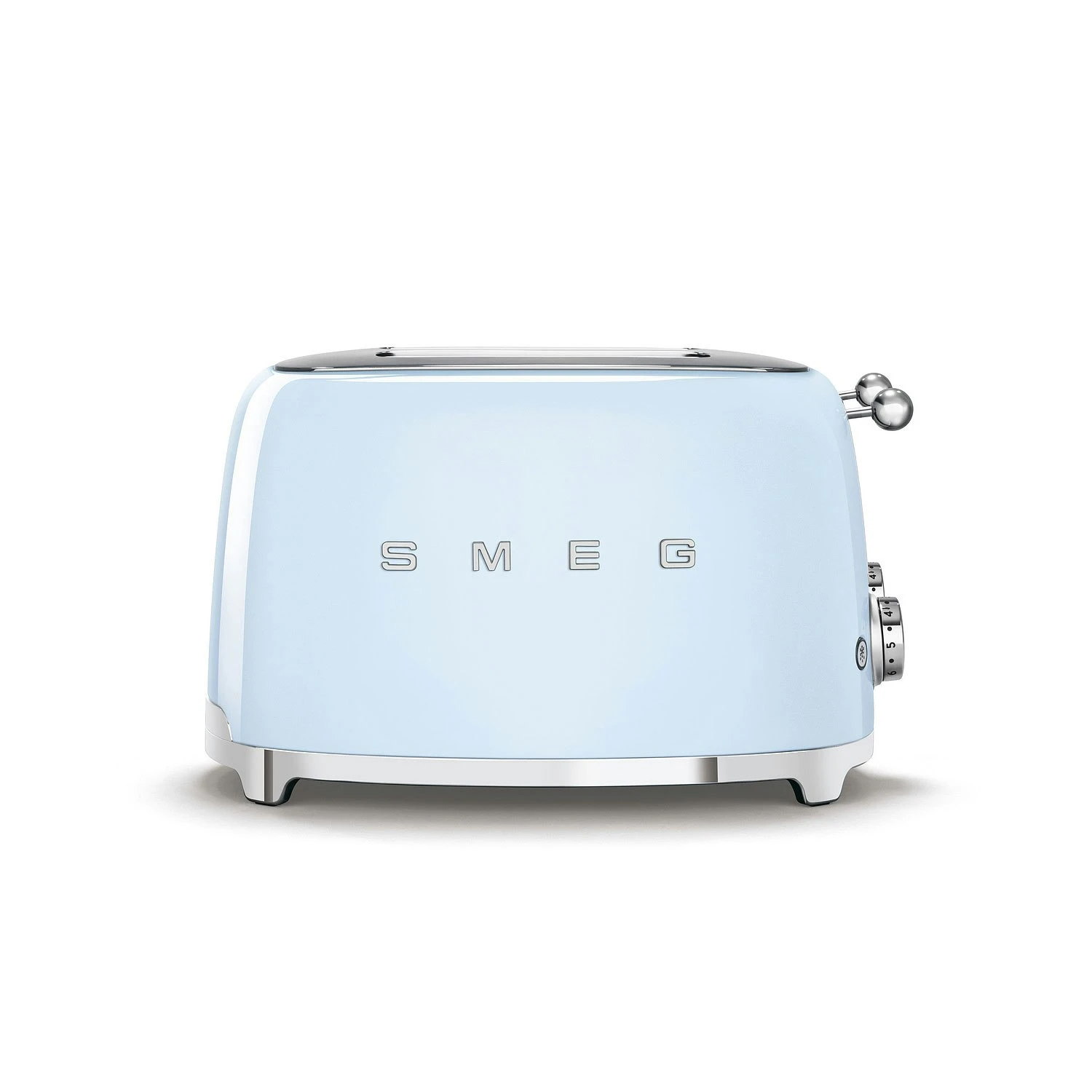 Smeg Retro Toaster 4 Slices, Pastel Blue 1 Smeg Retro Toaster 4 Slices, Pastel Blue
