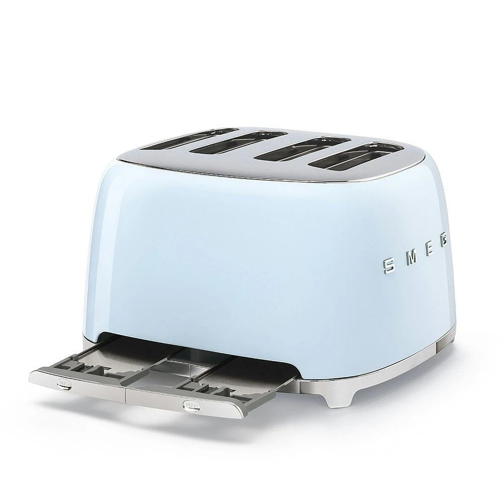 Smeg Retro Toaster 4 Slices, Pastel Blue 3 Smeg Retro Toaster 4 Slices, Pastel Blue - Billede 3