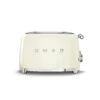 Smeg Retro Toaster 4 Slices, Cream