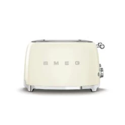 Smeg Retro Toaster 4 Slices, Cream