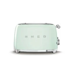 Smeg Retro Toaster 4 Slices, Pastel Green