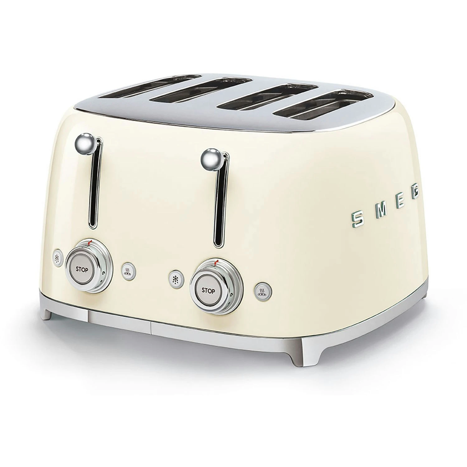 Smeg Retro Toaster 4 Slices, Chrome 3 Smeg Retro Toaster 4 Slices, Chrome - Billede 3