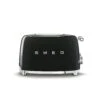 Smeg Retro Toaster 4 Slices, Black