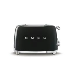 Smeg Retro Toaster 4 Slices, Black
