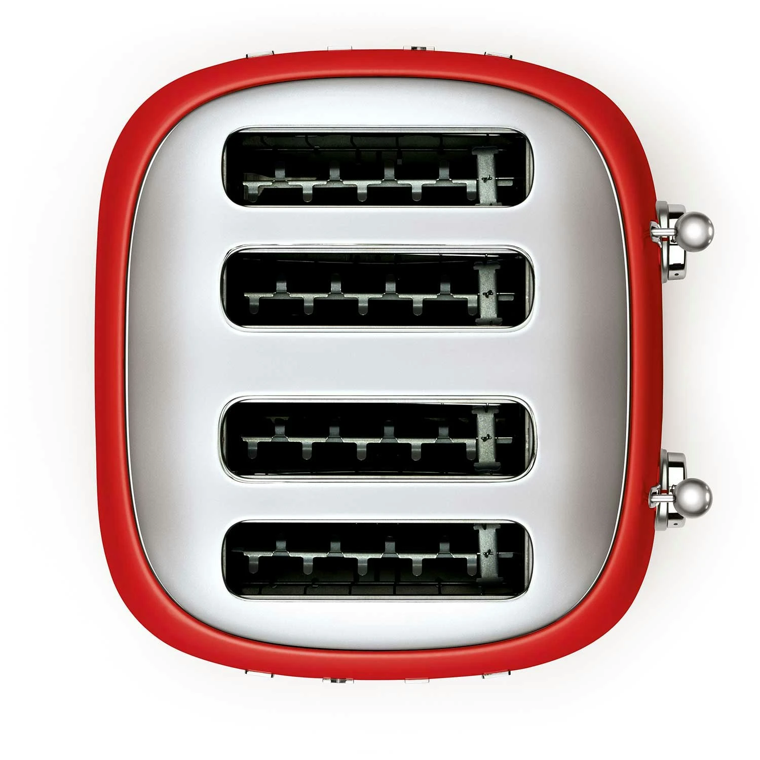 Smeg Retro Toaster 4 Slices, Red 5 Smeg Retro Toaster 4 Slices, Red - Billede 5