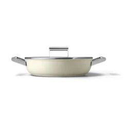 Smeg Sautépande 28 Cm,  Cream