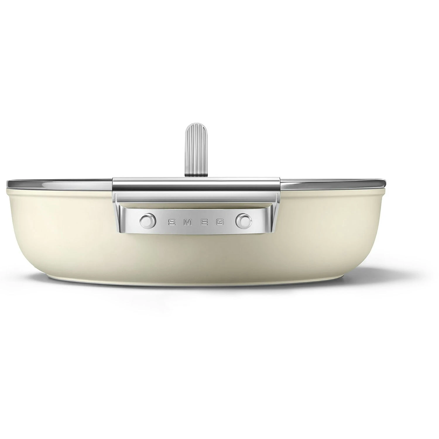 Smeg Sautépande 28 Cm, Cream 3 Smeg Sautépande 28 Cm, Cream - Billede 3