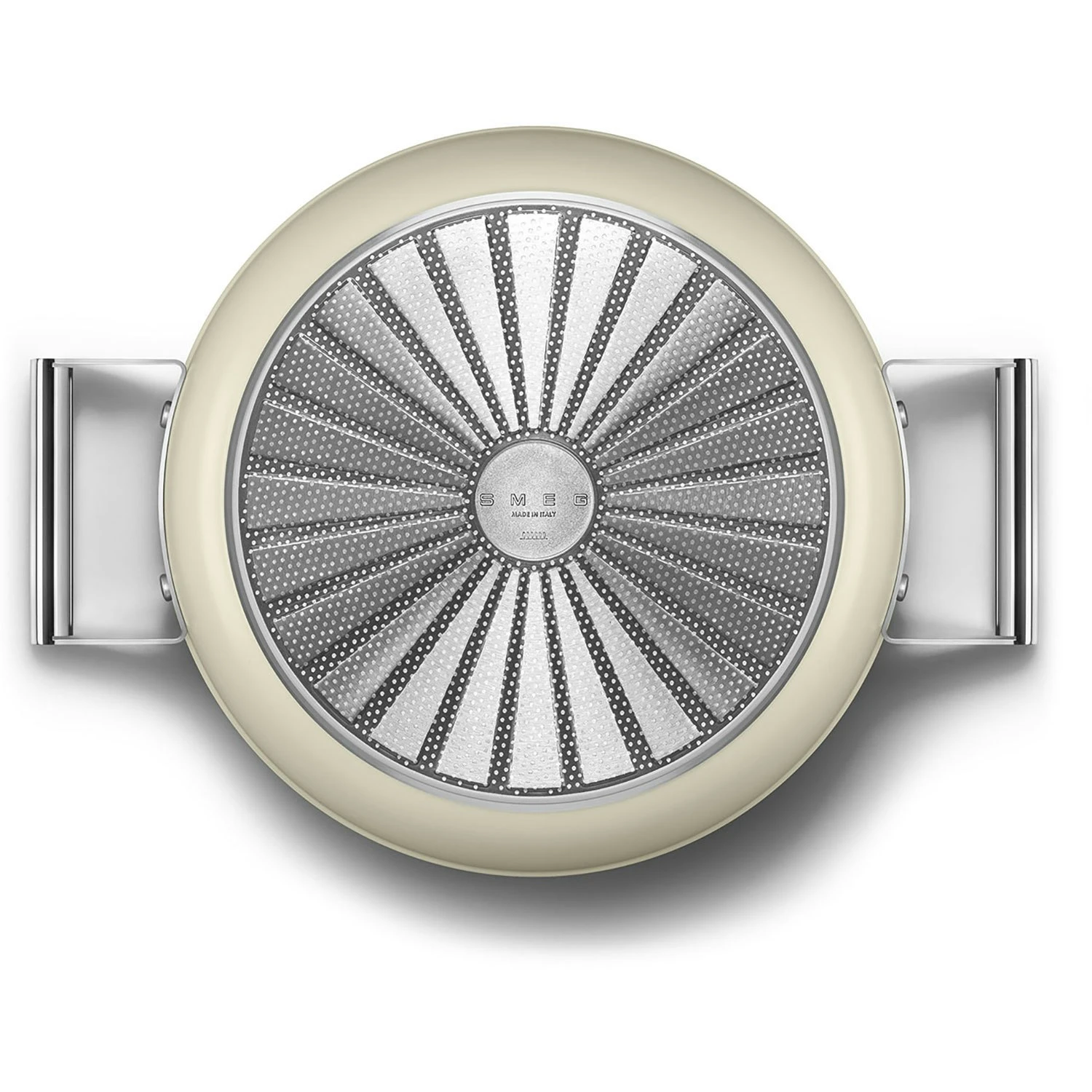 Smeg Sautépande 28 Cm, Cream 4 Smeg Sautépande 28 Cm, Cream - Billede 4