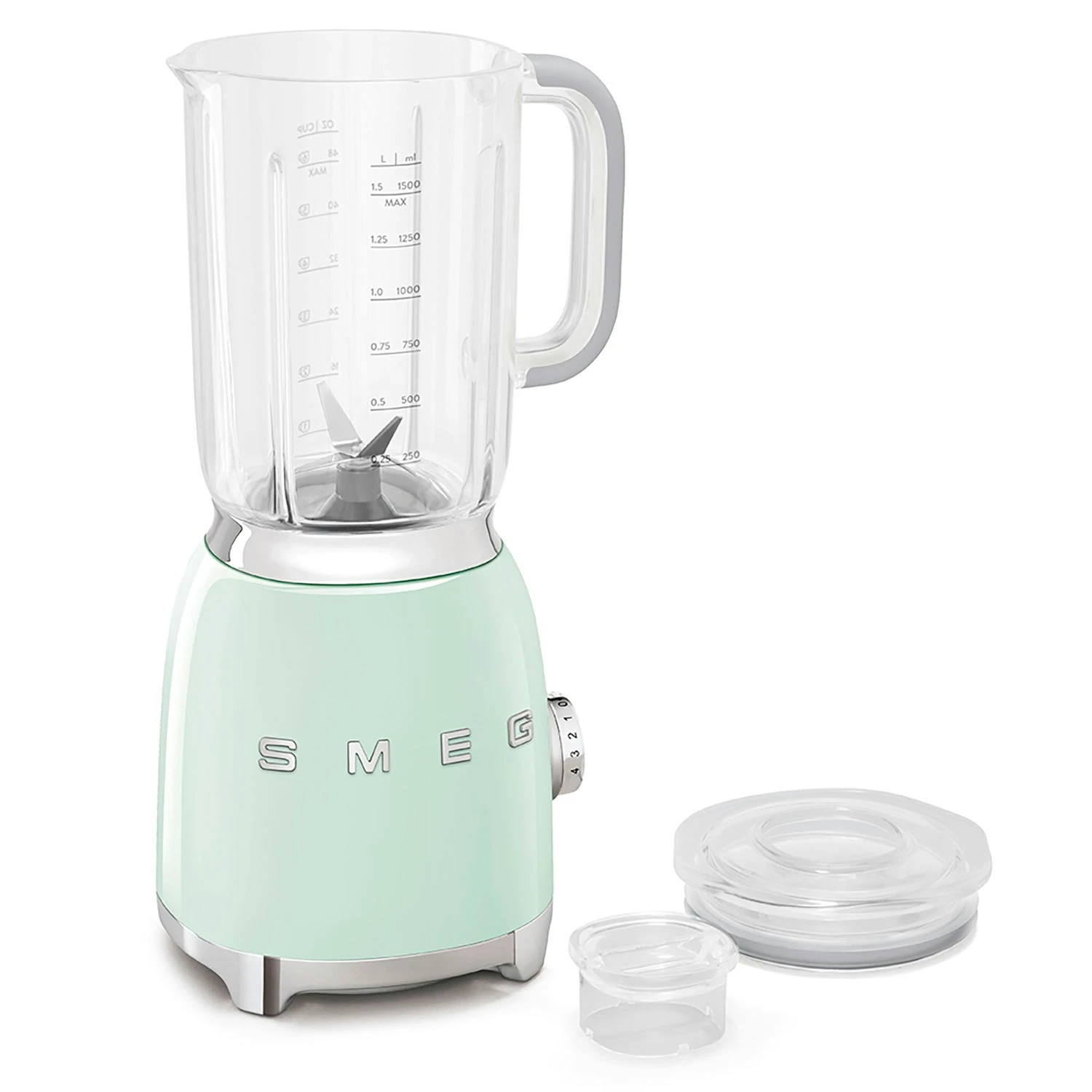 Smeg Blender 1,5L, Pastelgrøn 4 Smeg Blender 1,5L, Pastelgrøn - Billede 4