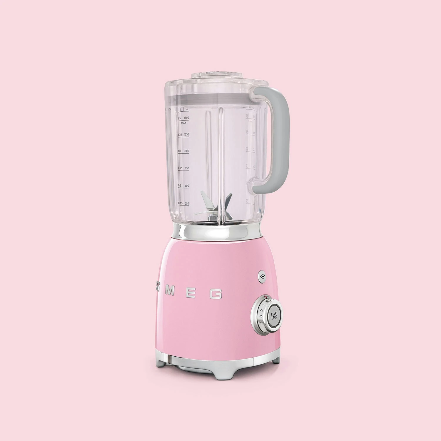Smeg Blender 1,5L, Pastel Pink 3 Smeg Blender 1,5L, Pastel Pink - Billede 3