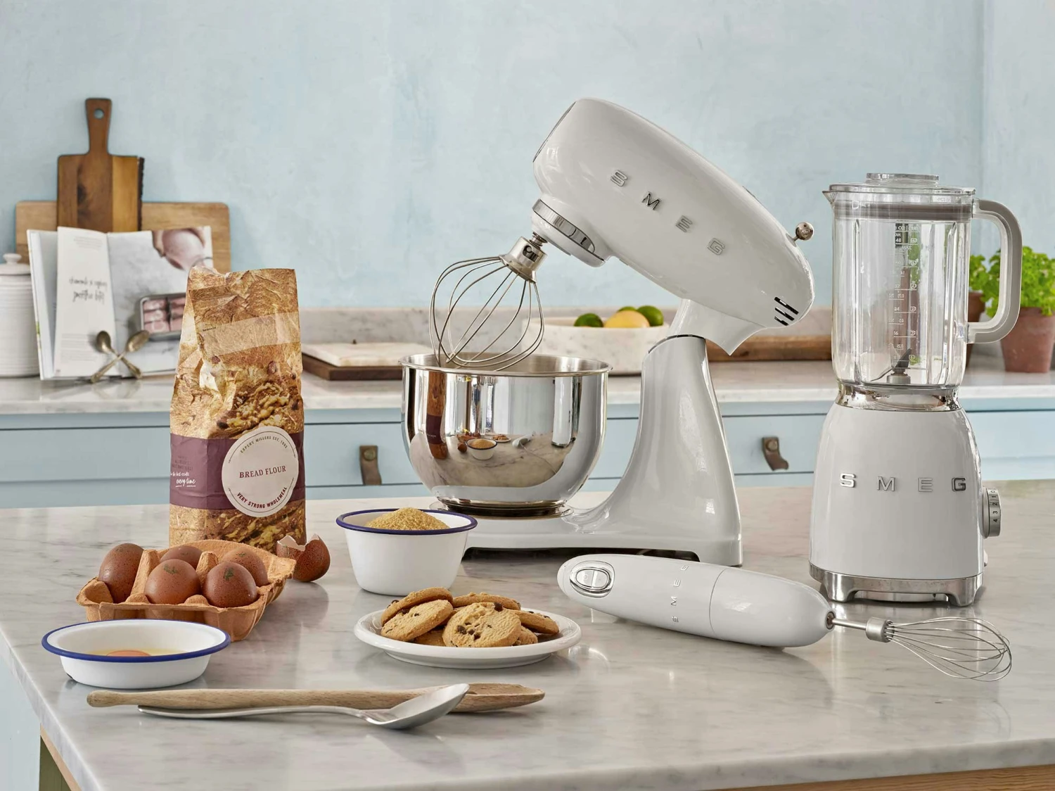 Smeg Blender 1,5L, Hvid 2 Smeg Blender 1,5L, Hvid - Billede 2