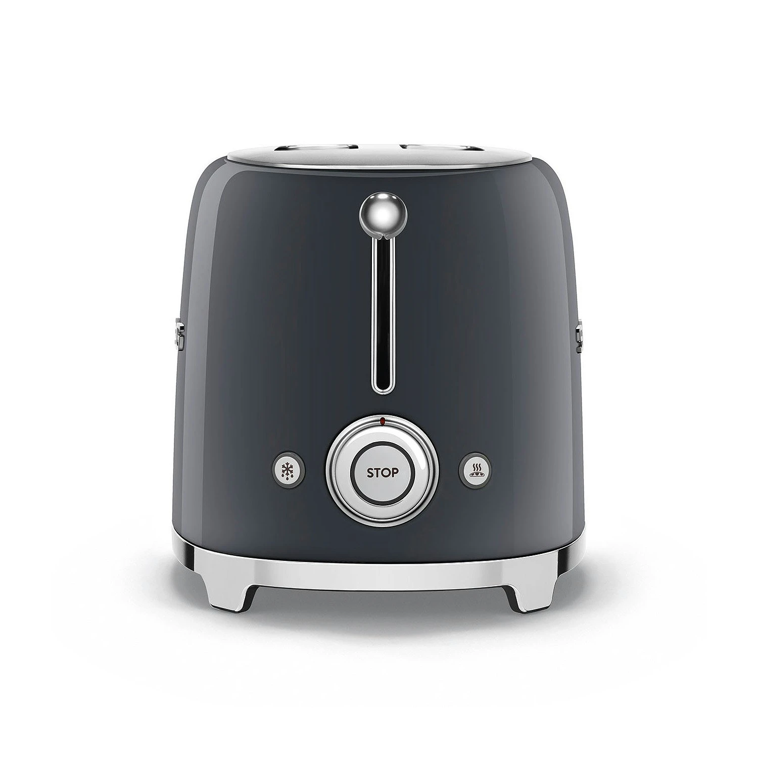 Smeg Toaster 2 Slices, Grey 2 Smeg Toaster 2 Slices, Grey - Billede 2